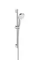 Hansgrohe-HG-Brausenset-Croma-Select-E-1jet-EcoSmart-Unica-650mm-weiss-chrom-26585400 gallery number 1